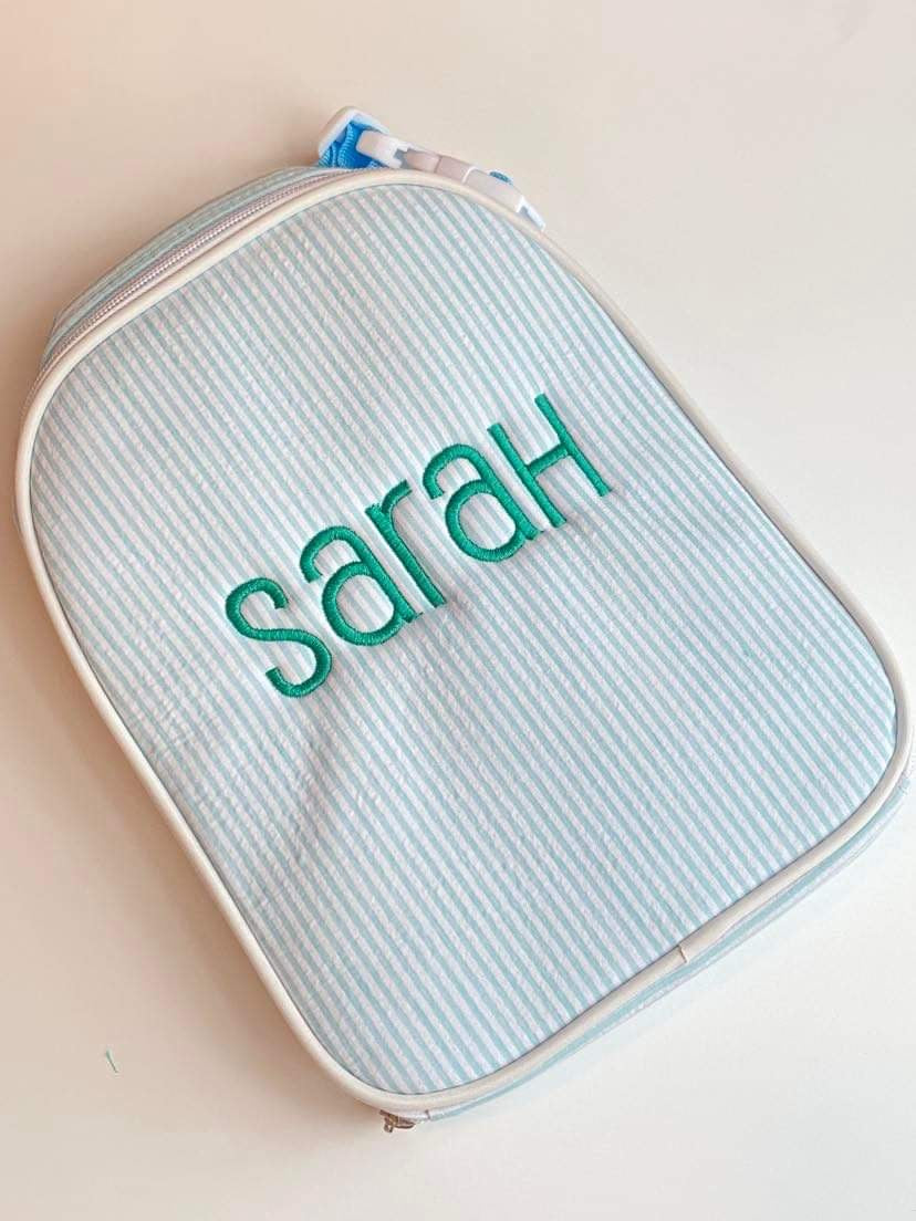 Seesucker Gumdrop Lunchbox