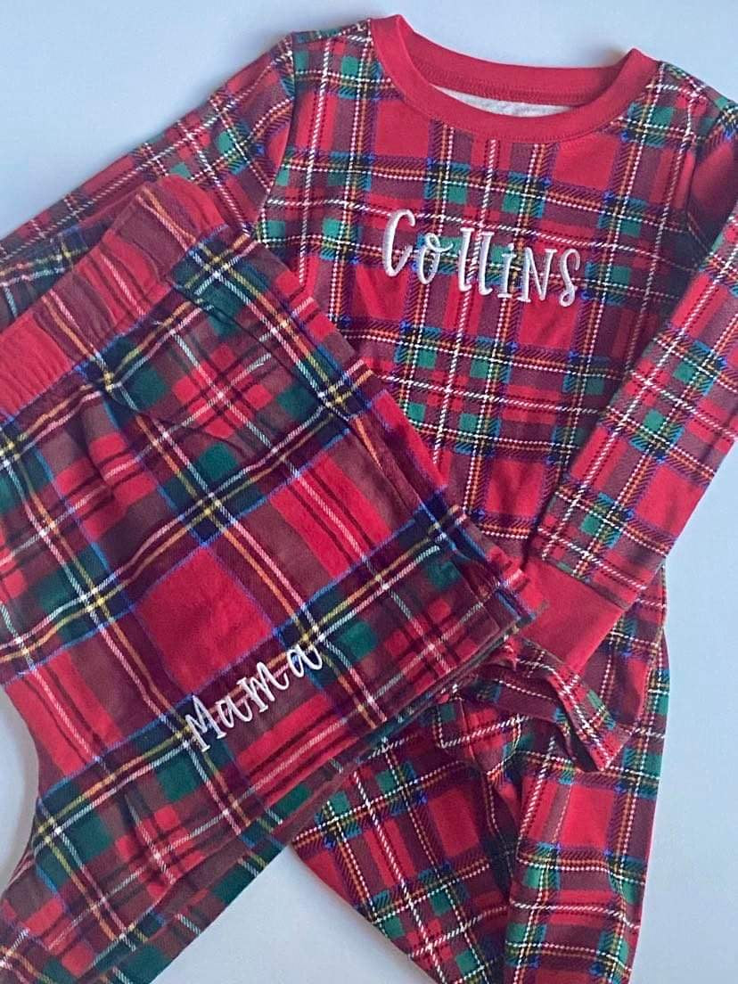 Family Pajama Shorts - Adult
