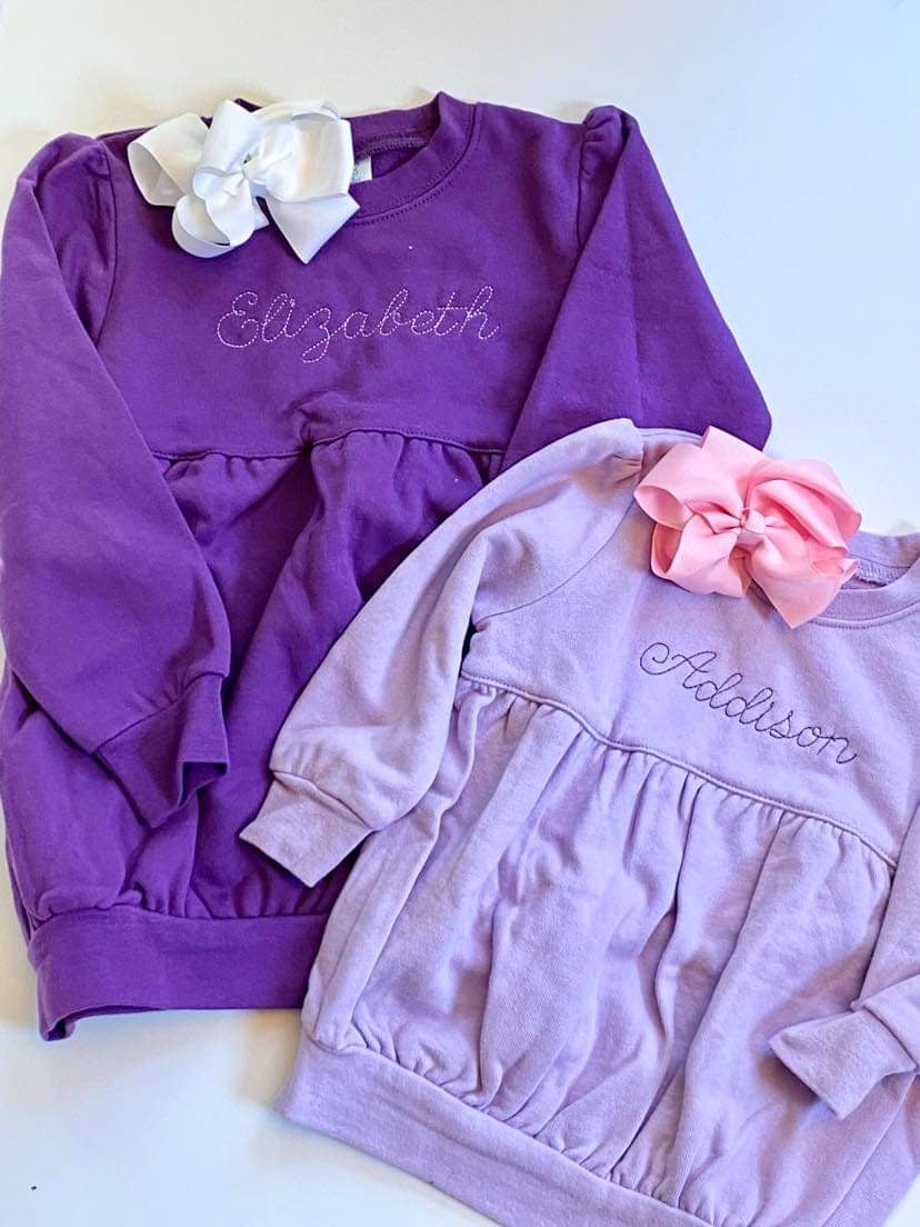 Custom Purple Sweatshirt