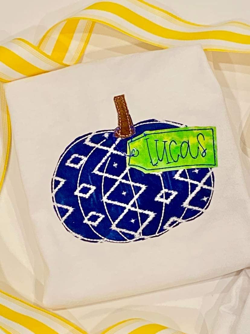Pumpkin With Tag