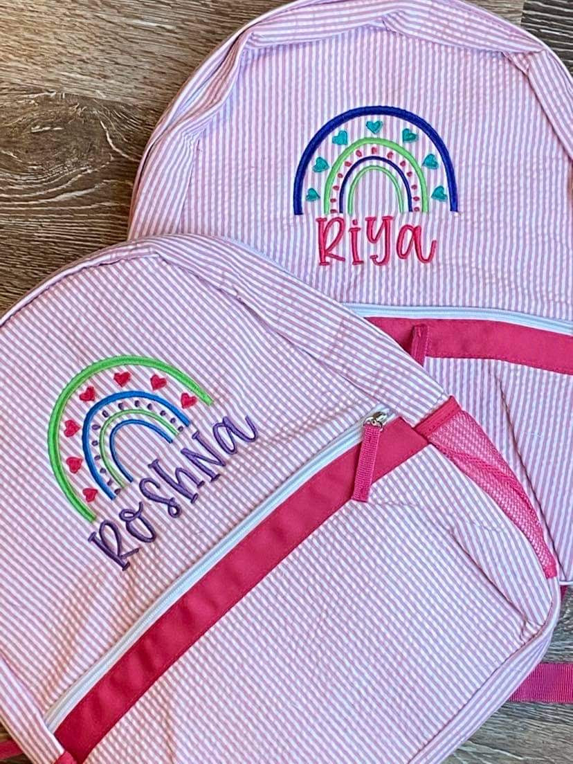 Seesucker Toddler Backpack