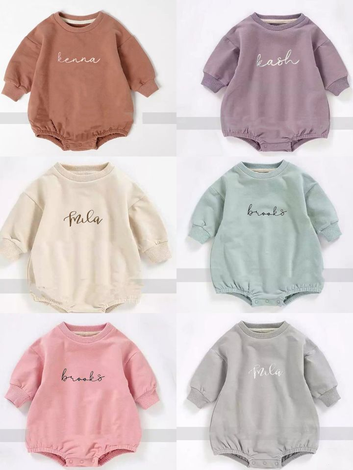 Custom Long Sleeve Onesie