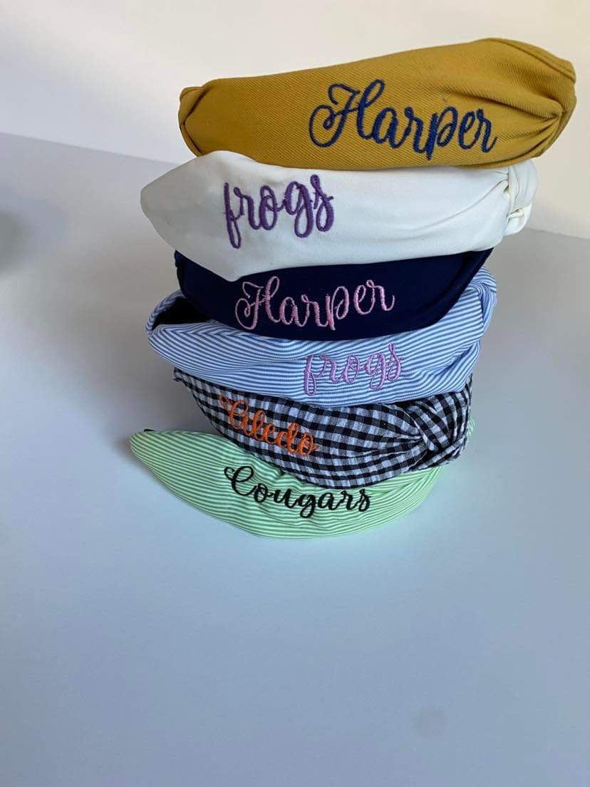 Monogram Headband