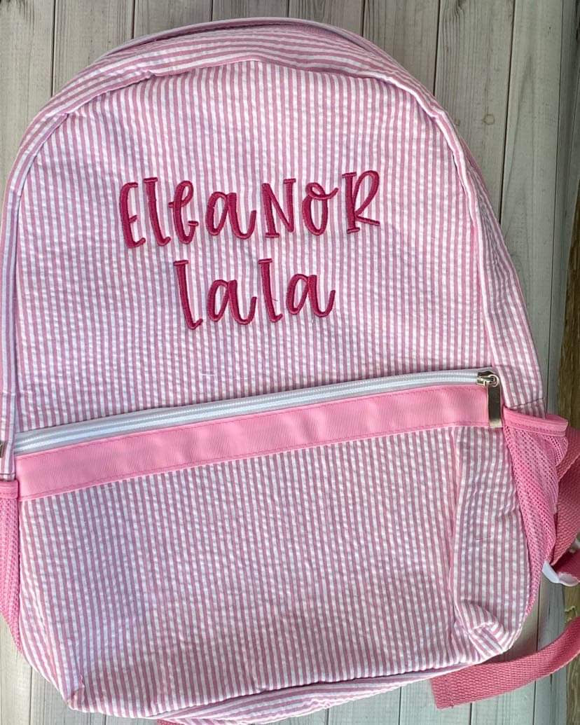 Seesucker Toddler Backpack
